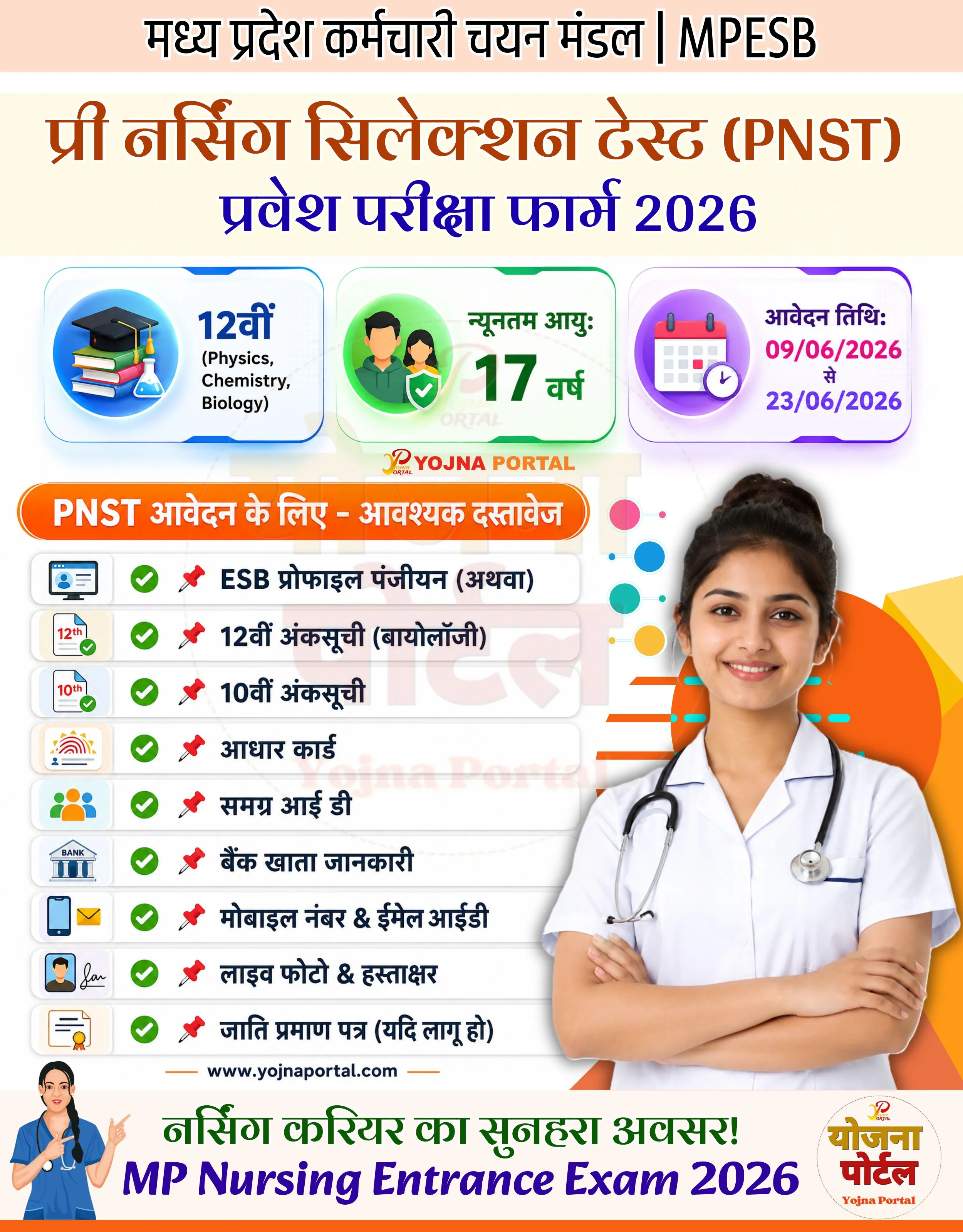 PNST Exam 2026 | www.YojnaPortal.com